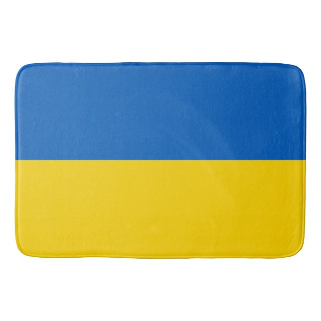 ukrainska Flagga (Ukraina) Bath Mat Badrumsmatta (Framsidan)