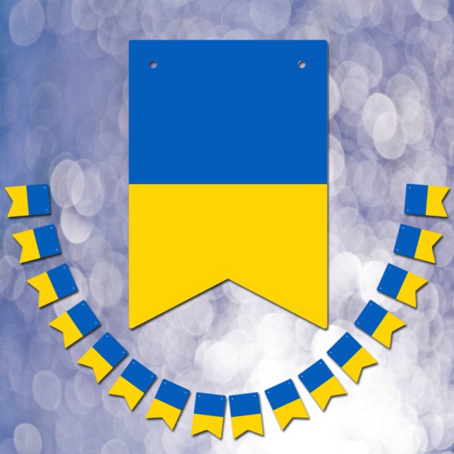Ukrainska flaggan, Ukraina Partibanner, Bröllop Vimplar (Skapare uppladdad)
