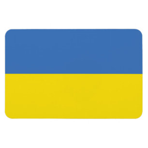 Ukrainska flaggan, Ukrainska Слава Україні Slava U Magnet