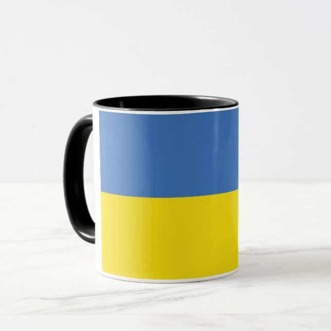 Ukrainska flaggan, Ukrainska Слава Україні Slava U Mugg (Framsida vänster)