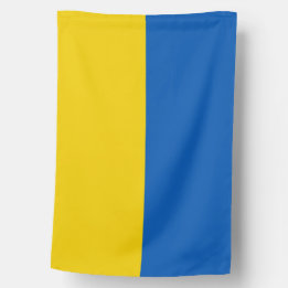 Ukrainska flaggan. Vi står med Ukraina.