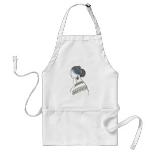 Ukrainska folkArt Apron   Linjekonst Förkläde