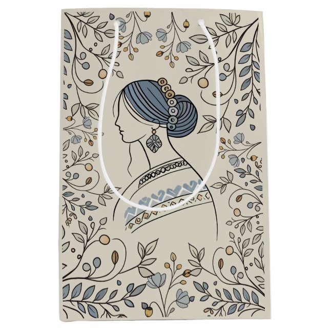 Ukrainska folkArt Gift Bag (Framsidan)