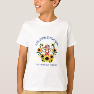 Ukrainska Girl Glory till Ukraina T Shirt