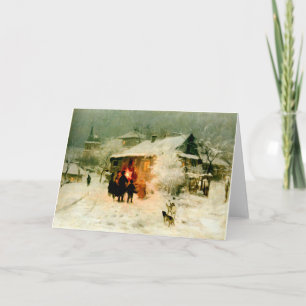 Ukrainska julCarolers Helgkort