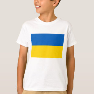 Ukrainska nationella flaggan t-shirt