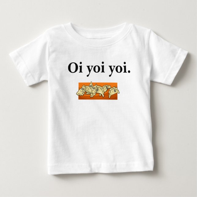 ukrainska Oi Yoi Yoi Varenyky Perogies Småbarn Dre T Shirt (Framsida)