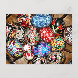ukrainska Påskägg vykort