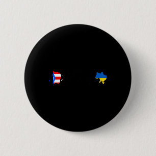 Ukrainska Puerto Rico-flaggan - Ukraina Puerto Ric Knapp