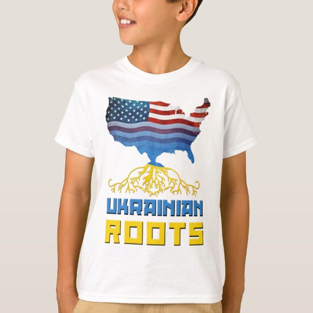 ukrainska rötter tee (Framsida)