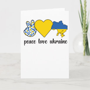 ukrainska rötter Ukraina Flagga ukrainskt arv Kort