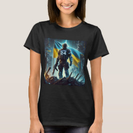 Ukrainska soldaten Hoppets soldat T Shirt