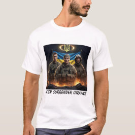 Ukrainska Soldiers Strength Trident United24 T Shirt