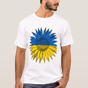 Ukrainska solrosartiklar t shirt