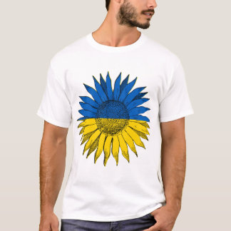 Ukrainska solrosartiklar t shirt