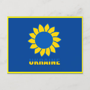  Ukrainska solrosor T-Shirt Truckerkeps Wham-O för Vykort