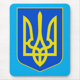 Ukrainska statsvapnet Gyllene treudd Finkonst Musmatta