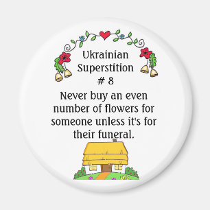 Ukrainska Superstitions Magnet