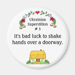 Ukrainska Superstitions Magnet