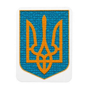 Ukrainska Tryzub Magnet
