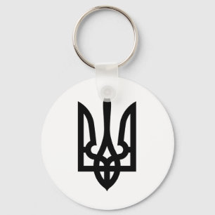 Ukrainska Tryzub Nyckelring