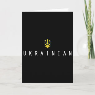 Ukrainska Tryzub Zelenskyj Ukraina Trident Militär Kort
