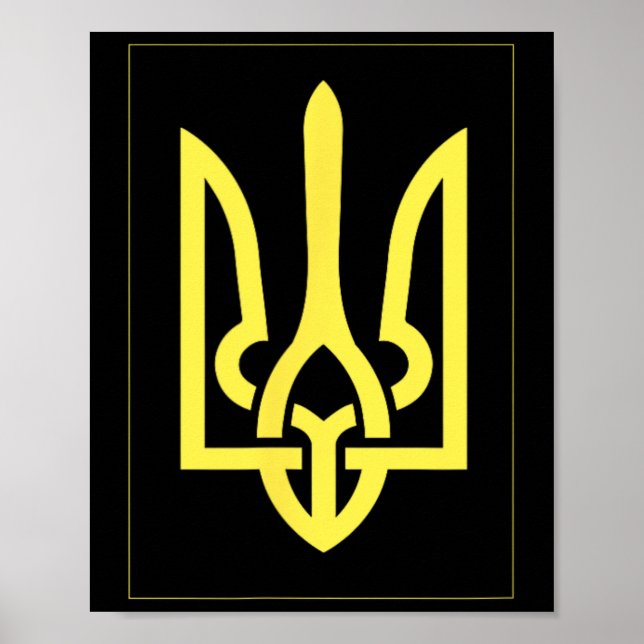 Ukrainska Ukraina Treudd  Poster (Framsidan)