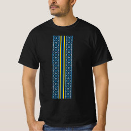 ukrainska Vyshyvanka Design T Shirt