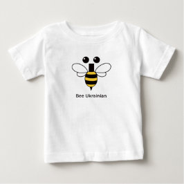 Ukrainskt Bee Söt Bee Baby T-Shirt