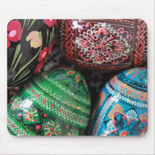 Ukrainskt pysanky - påskägg musmatta