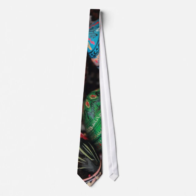 Ukrainskt pysanky - påskägg slips (Framsida)