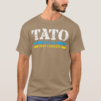 Ukrainskt som pappa, fast coolare Fars dag Bästa T Shirt