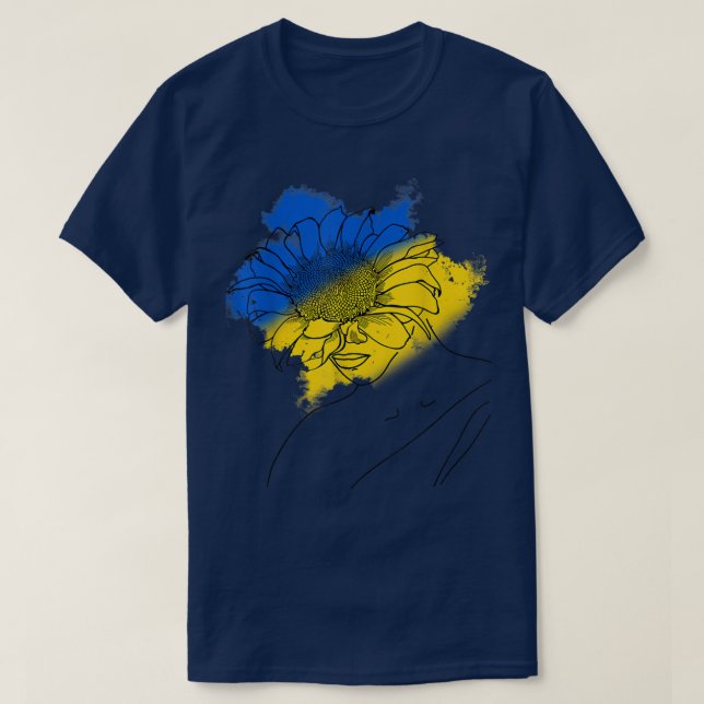 ukrainsolros T-Shirt Copy Kopiera kopia (Design framsida)