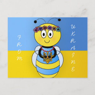 Ukrainukrainska Bee-serien Vykort