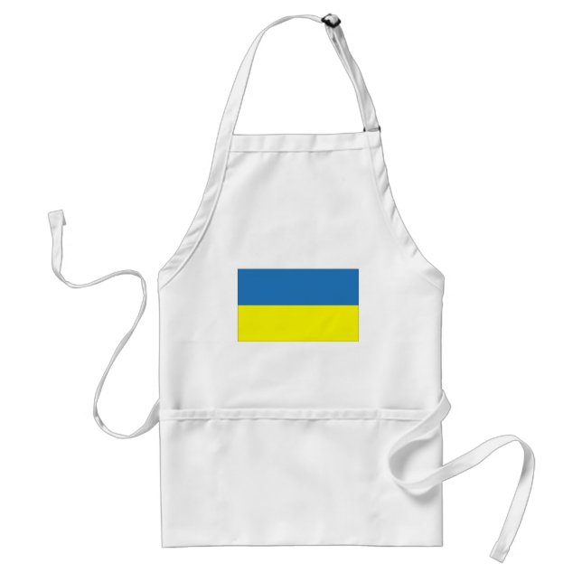 Ukrainukrainska Flagga Förkläde (Framsidan)