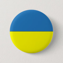 Ukrainukrainska Flagga Knapp