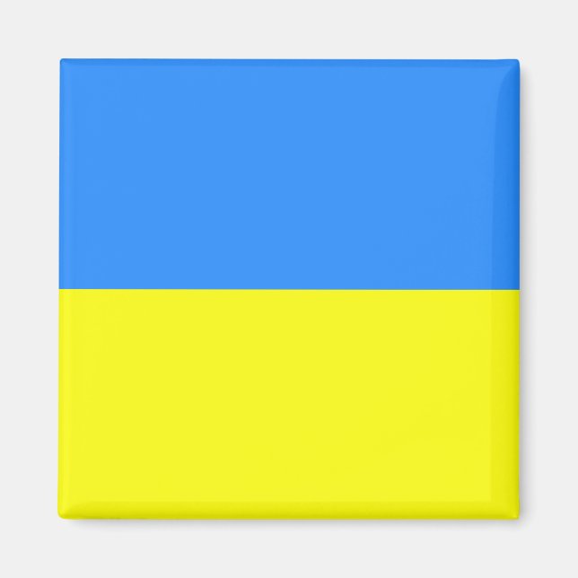 Ukrainukrainska Flagga Magnet (Framsidan)