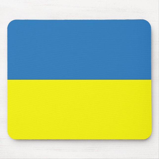 Ukrainukrainska Flagga Musmatta (Framsidan)