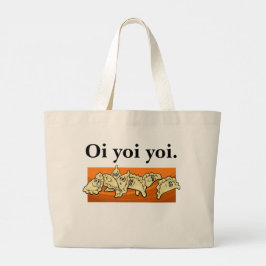Ukrainukrainska Oi Yoi Yoi Varenyky Perogies Tote Jumbo Tygkasse