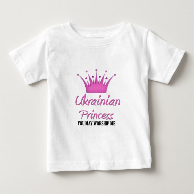 Ukrainukrainska prinsessa t shirt (Framsida)