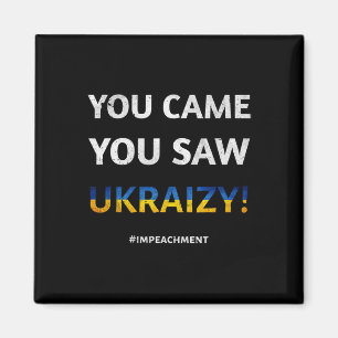 Ukraizy Ukraina Riksrätt mot Trump #impeachment Fö Magnet