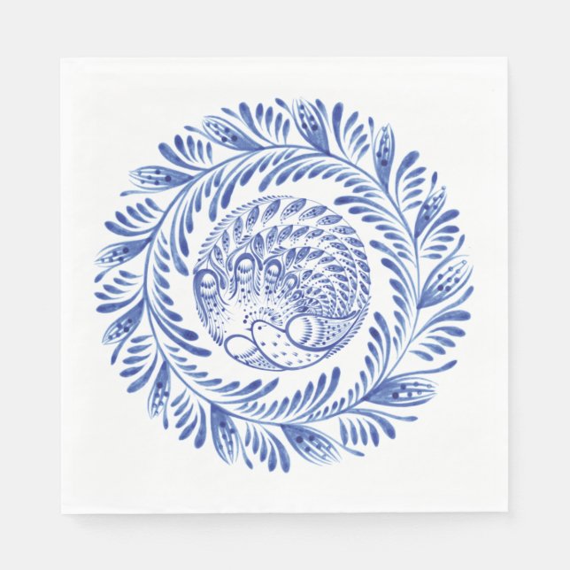 Ukransk folksymbol pappersservett (Framsidan)