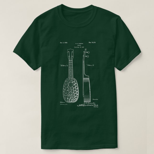Ukulele 1 t shirt (Design framsida)