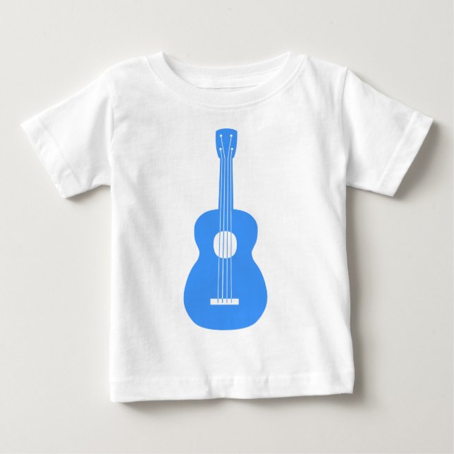Ukulele - Baby blue Tröja (Framsida)