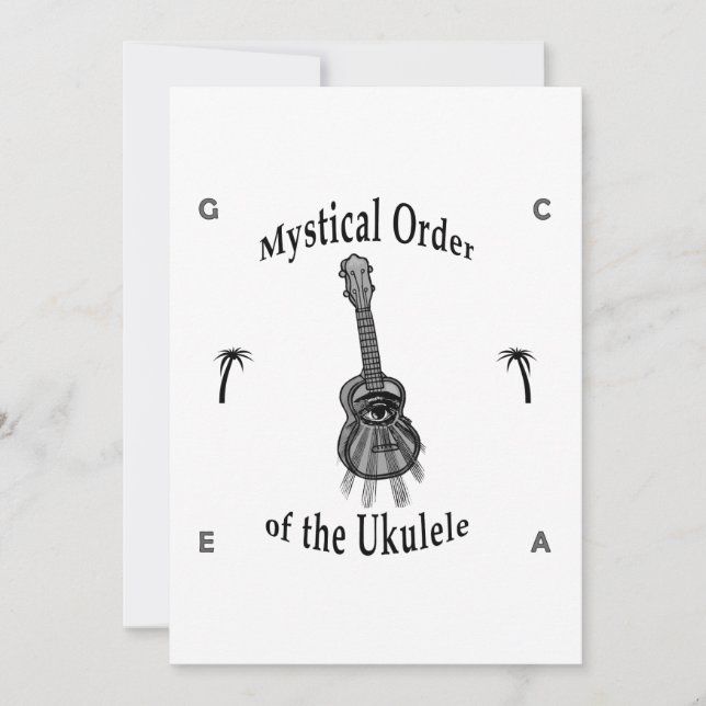 Ukulele-beställning (Framsida)