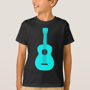 Ukulele - Cyan Tee Shirt