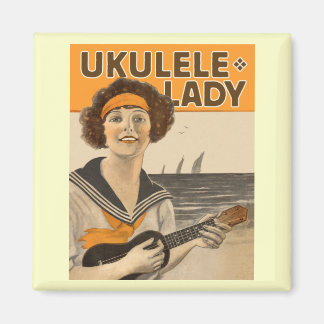 Ukulele Dam #2 Magnet