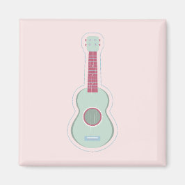 ukulele-dekal magnet