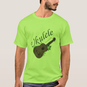 Ukulele-en livsföringutslagsplats 2 tee shirt