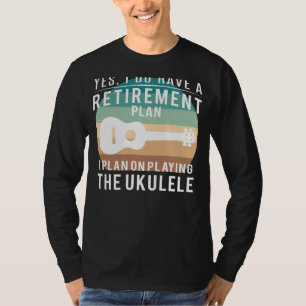 Ukulele-ful Pension-Serenat: Funny T-Shirt Des